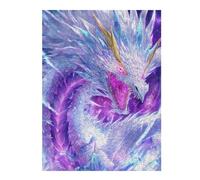Puzzle Per Adolescenti 1000pcs(52x38cm) Crystal Dragon Fantasy Artwork Puzzle Per Adulti Gioco Pratico Taglio Di Precisione Regali Unici Per Compleanni E Occasioni Speciali 1000pcs(52x38cm)