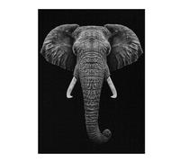 Puzzle Per Adolescenti 1000pcs(52x38cm) Elephant Head with Horns Puzzle Per Adulti Giochi Per Famiglie Difficili Difficili Offerta Difficile Come Regali Per Tutta La Famiglia 1000pcs(52x38cm)