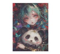 Puzzle Per Adolescenti 1000pcs(52x38cm) Fantasy Panda Artwork Puzzle Per Adulti Gioco Rompicapo Vacanza A Casa Passatempo Sfida Educativa 1000pcs(52x38cm)