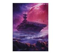 Puzzle Per Adolescenti 1000pcs(52x38cm) Galactic Battleship Odyssey Puzzle Per Adulti Antistress Giocattoli Da Parete Offerta Regalo Per Tutta La Famiglia 1000pcs(52x38cm)