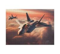 Puzzle Per Adolescenti 1000pcs(52x38cm) Puzzle Lockheed Martin F22 Jets Puzzle Giochi Rilassanti Vacanza in Casa Passatempo Per Compleanno, Natale 1000pcs(52x38cm)