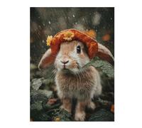 Puzzle Per Adolescenti 1000pcs(52x38cm) Rainy Day Bunny Adventure Puzzle Per Adulti Giochi Divertenti Antistress Difficili E Stimolanti 1000pcs(52x38cm)