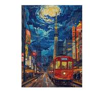 Puzzle Per Adolescenti 1000pcs(52x38cm) Tokyo Skytree Night Scene Puzzle Per Adulti Giocattoli Fai Da Te Ma Divertenti E Umoristici Interazione Genitore-figlio 1000pcs(52x38cm)
