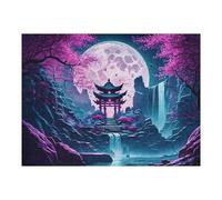 Puzzle Per Adolescenti 1000pcs(52x38cm) Torii Gate Moonlight Puzzle Per Adulti Giochi Rilassanti Analisi E Logica Regali Di Natale E Compleanno 1000pcs(52x38cm)