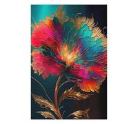Puzzle Per Adolescenti 1000pcs(75x50cm) Abstract Flower Puzzle Per Adulti Gioco Pratico Regalo Per Donne Aiuta L'esercizio Del Cervello 1000pcs(75x50cm)