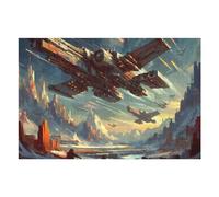 Puzzle Per Adolescenti 1000pcs(75x50cm) Eclipse of Ascent Puzzle Per Adulti Gioco Pratico Regalo Per Donne Aiuta L'esercizio Del Cervello 1000pcs(75x50cm)