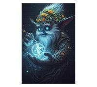 Puzzle Per Adolescenti 1000pcs(75x50cm) Fantasy Wizard Holding Magic Circle Puzzle Per Adulti Gioco Pratico Taglio Di Precisione Regali Unici Per Compleanni E Occasioni Speciali 1000pcs(75x50cm)