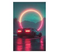 Puzzle Per Adolescenti 1000pcs(75x50cm) Neon City Car Lights Puzzle Per Adolescenti Gioco Rompicapo Difficile Aiuta L'esercizio Del Cervello 1000pcs(75x50cm)