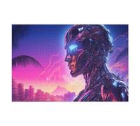 Puzzle Per Adolescenti 1000pcs(75x50cm) Puzzle Future Tech Guardian Puzzle Per Adulti Giochi Rilassanti Analisi E Logica Aiutano L'esercizio Del Cervello 1000pcs(75x50cm)