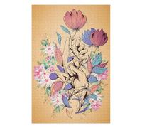 Puzzle Per Adolescenti 1000pcs(75x50cm) Puzzle Spring Flowers Blooming Puzzle Giochi Rilassanti Vacanza in Casa Passatempo Per Compleanno, Natale 1000pcs(75x50cm)