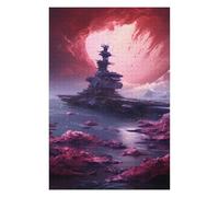 Puzzle Per Adolescenti 1000pcs(75x50cm) Sci-Fi Battleship in Alien Ocean Puzzle Per Adolescenti Gioco Rompicapo Difficile Aiuta L'esercizio Del Cervello 1000pcs(75x50cm)