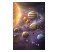 Puzzle Per Adolescenti 1000pcs(75x50cm) Solar System Planets-2 Puzzle Per Adulti Gioco Rompicapo Taglio Di Precisione Divertimento A Casa Attività, 1000pcs(75x50cm)