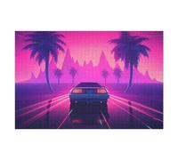Puzzle Per Adolescenti 1000pcs(75x50cm) Synthwave Neon Momentum Puzzle Per Adulti Gioco Pratico Vacanza A Casa Passatempo Compleanno E Regali Unici 1000pcs(75x50cm)