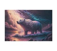 Puzzle Per Adolescenti 1000pcs(75x50cm) Thundering Arctic Majesty -3 Puzzle Per Adulti Giocattoli Antistress Sfida Educativa Di Taglio Di Precisione 1000pcs(75x50cm)