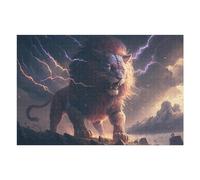 Puzzle Per Adolescenti 1000pcs(75x50cm) Thundering Lion Roar -1 Puzzle Per Adulti Giocattoli Antistress Sfida Difficile Offerta Come Regali Per Tutta La Famiglia 1000pcs(75x50cm)