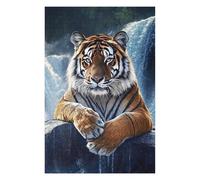 Puzzle Per Adolescenti 1000pcs(75x50cm) Tiger Waterfall Majesty Puzzle Per Adulti Gioco Pratico Taglio Di Precisione Regali Unici Per Compleanni E Occasioni Speciali 1000pcs(75x50cm)