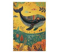 Puzzle Per Adolescenti 1000pcs(75x50cm) Whale in Autumn Forest-4 Puzzle Per Adulti Giocattolo Decorazione Da Parete Regali Per Donne Regali Unici Per Compleanno E Natale 1000pcs(75x50cm)