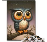 Puzzle per adolescenti 2000 Baby Owl Antistress Staycation Kill Time Decorazione perfetta per età 14+ 70x100cm
