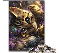 Puzzle per adolescenti 2000 Gattino del diavolo per età 14+ Gioco rompicapo Il miglior regalo per adulti e adolescenti 70x100cm