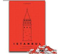 Puzzle per adolescenti 2000 Istanbul Turchia, giocattoli educativi ideali come regalo per tutta la famiglia dai 14 anni in su, 70x100cm