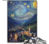 Puzzle per adolescenti 2000 pezzi Cielo notturno Città Paesaggio urbano Aiuta il cervello a esercitare Giocattoli avvincenti per coltivare la pazienza Decorazione perfetta 70x100cm