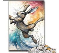 Puzzle per adolescenti 2000 pezzi Coniglio saltatore Sfida di intelligenza cerebrale Giocattoli avvincenti Regalo divertente per età 14+ 70x100cm
