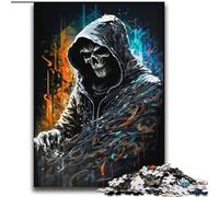 Puzzle per adolescenti 2000 pezzi Dipingere La Morte Gioco per famiglie Antistress Sfida difficile Regali di Babbo Natale segreto 70x100cm