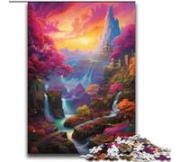 Puzzle per adolescenti 2000 pezzi Paradiso Paesaggio Fantasia Colori Rompicapo Gioco Decorazione murale Regali unici di compleanno e Natale 70x100cm