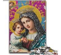 Puzzle per adolescenti 2000 pezzi Ritratto di Maria la Madre per e dai 14 anni in su Gioca con i giocattoli perché è ideale come regalo per tutta la famiglia 70x100cm