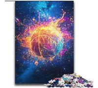 Puzzle per adolescenti 2000 puzzle Flame Basketball Allena il tuo cervello e le tue mani Regali per amici e familiari 70x100cm