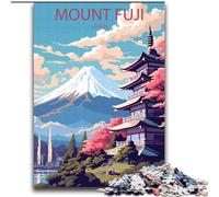 Puzzle per adolescenti 2000 puzzle Monte Fuji Giappone, adatti a persone dai 14 anni in su, giochi educativi, regali di Babbo Natale segreto, 70x100cm