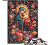 Puzzle per adolescenti 2000 puzzle Ritratto di Maria La Madre Gioco intellettuale giocattolo per la decorazione della casa per età 14 anni in su 70x100cm