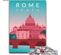 Puzzle per adolescenti 2000 puzzle Roma, adatti a persone dai 14 anni in su, giochi educativi, regali di Babbo Natale segreto, 70x100cm