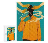 Puzzle Per Adolescenti 300 PCS Abstract Mindfulness Puzzle Per Adolescenti Migliora La Memoria Per Compleanno, Natale Bellissimo Gioco Dal Design 300 PCS