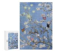Puzzle Per Adolescenti 300 PCS Almond Blossom Butterfly Puzzle Per Adulti Gioco Rompicapo Difficile Difficile Unico Compleanno E Regali 300 PCS