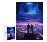 Puzzle Per Adolescenti 300 PCS Celestial Future City Puzzle Per Adulti Giochi Rilassanti Ma Divertenti E Umoristici Regali Unici Per Compleanno E Natale 300 PCS