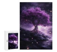 Puzzle per Adolescenti 300 PCS Cherry Blossom Fantasy Tree Giochi di Puzzle in Famiglia per Divertimento in Famiglia Regali di Compleanno E Regali Unici, 300 PZ