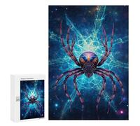 Puzzle Per Adolescenti 300 PCS Cosmic Spider Artwork Puzzle Per Adulti Gioco Rompicapo Difficile Difficile Unico Compleanno E Regali 300 PCS