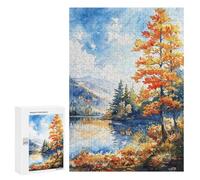 Puzzle per Adolescenti 300 PCS Crisp Fall Day Puzzle per Adulti Giochi Rilassanti Ma Divertenti E Umoristici 300 PCS