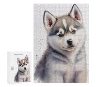 Puzzle Per Adolescenti 300 PCS Cute Baby Puppy Painting Puzzle Per Adulti Gioco Rompicapo Difficile Difficile Unico Compleanno E Regali 300 PCS