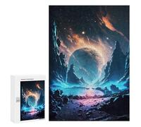 Puzzle Per Adolescenti 300 PCS Dawn Cosmic Symphony Puzzle Per Adulti Giochi Rilassanti Per Divertimento in Famiglia Regali Di Natale E Compleanno 300 PCS