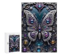 Puzzle Per Adolescenti 300 PCS Decorative Robot Butterfly Puzzle Per Adulti Gioco Rompicapo Difficile Difficile Unico Compleanno E Regali 300 PCS