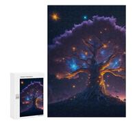Puzzle Per Adolescenti 300 PCS Enchanted Celestial Tree -1 Puzzle Per Adulti Giocattolo Decorazione Da Parete Vacanza A Casa Passatempo Riduzione Dello Stress Regali 300 PCS
