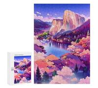 Puzzle Per Adolescenti 300 PCS Enchanted Mountain Landscape Puzzle, Gioco Rompicapo, Regalo Di Compleanno, Attività Divertenti Da Fare A Casa, 300 PCS