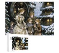 Puzzle Per Adolescenti 300 PCS Enchanted Winter Wonderland Puzzle Per Adulti Giochi Per Famiglie Decorazione Per La Casa Regali Di Natale E Compleanno 300 PCS