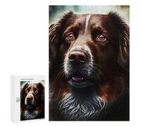 Puzzle Per Adolescenti 300 PCS Expression Dog Puzzle Per Adulti Antistress Giocattoli Migliorano La Memoria Difficili E Stimolanti 300 PCS