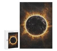 Puzzle Per Adolescenti 300 PCS Fiery Planet Puzzle Per Adulti Giochi Rilassanti Assemblaggio Di Modelli Interazione Genitore-figlio 300 PCS