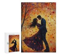Puzzle Per Adolescenti 300 PCS First Love in Autumn Puzzle Per Adulti Giochi Rilassanti Sfida Difficile Attività Divertenti A Casa 300 PCS