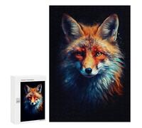 Puzzle Per Adolescenti 300 PCS Fox Animals Puzzle, Gioco Rompicapo, Regalo Di Compleanno, Attività Divertenti Da Fare A Casa, 300 PCS