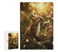 Puzzle Per Adolescenti 300 PCS Fox Cubs Enchanted Forest Puzzle Divertenti Da Assemblare, Modelli, Regali Unici Per Compleanno E Natale 300 PCS